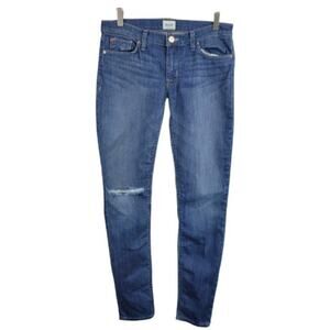 Hudson Krista Super Skinny Distressed Jean 28 Dean